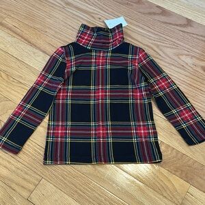 Crewcuts turtle neck steward tartan plaid